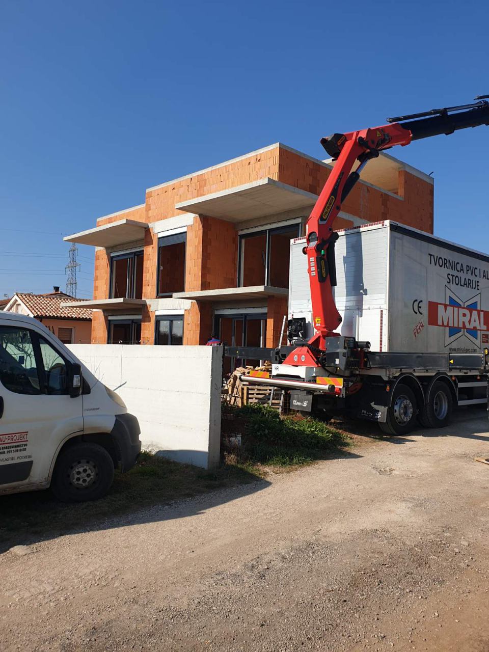 Roh-bau gradnja kuće u Puli